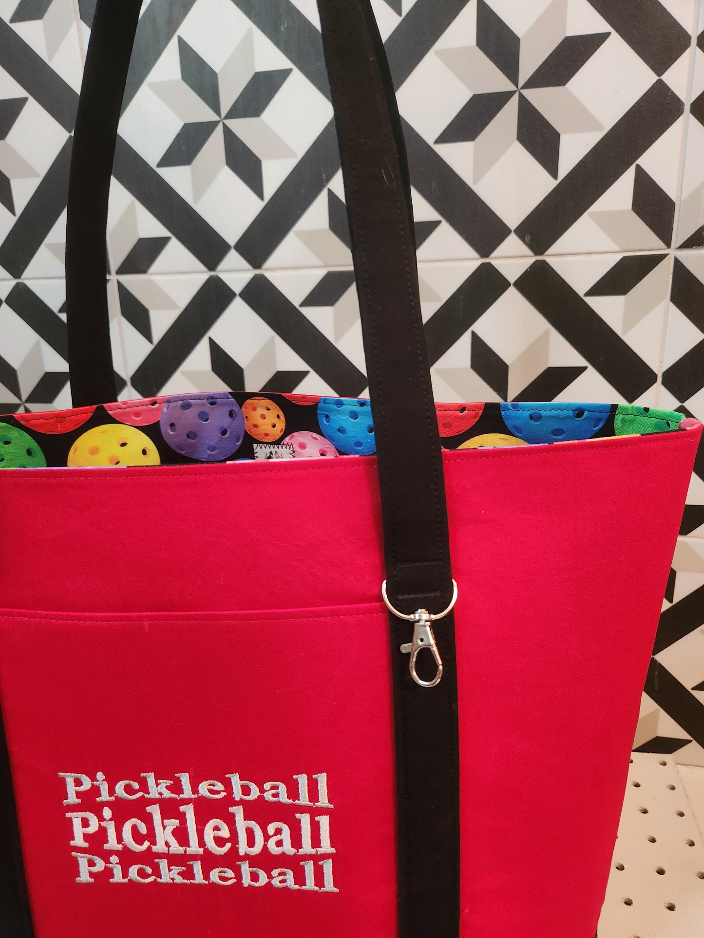 Pickleball Tote Bags - The 3 Ps - Derby City Paddles