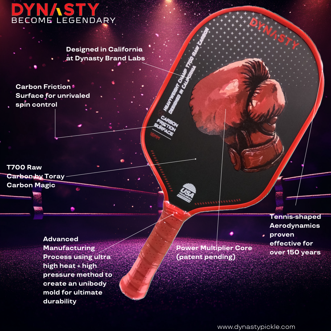Dynasty: Heavyweight Champ (Red) - Derby City Paddles