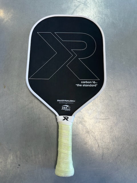 PROXR Color Splash Pickleball Paddle 16 mm 8.2 oz - White USED Mint - Derby City Paddles