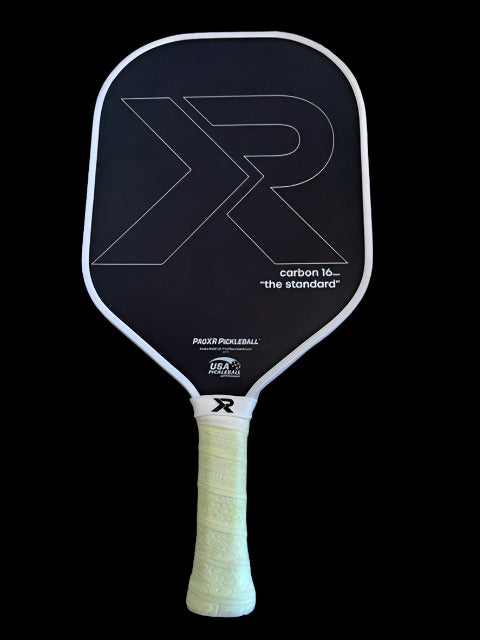 PROXR Color Splash Pickleball Paddle 16 mm 8.2 oz - White USED Mint - Derby City Paddles