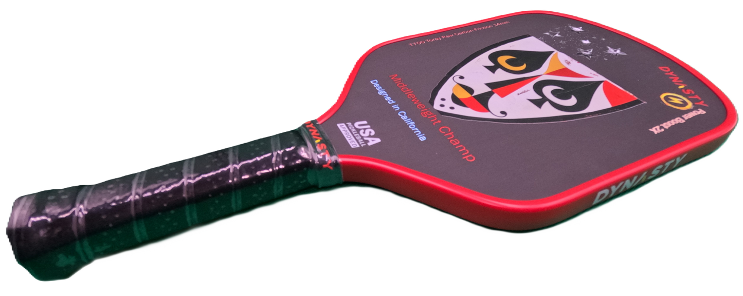 Dynasty: Middleweight Champ (Red) - Derby City Paddles